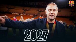 Hansi Flick Gia Hạn Hợp Đồng Với Barcelona Đến Năm 2027 Sau Khi Vô Địch La Liga