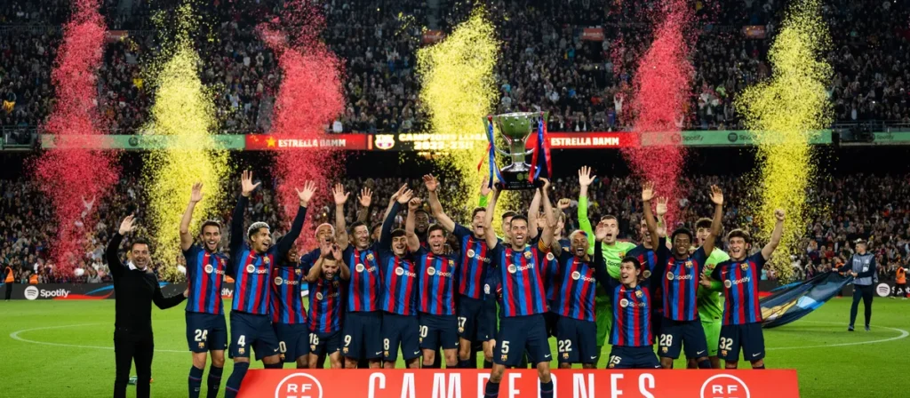 Messi Chúc Mừng Barcelona Lên Ngôi Vô Địch La Liga 2024/25